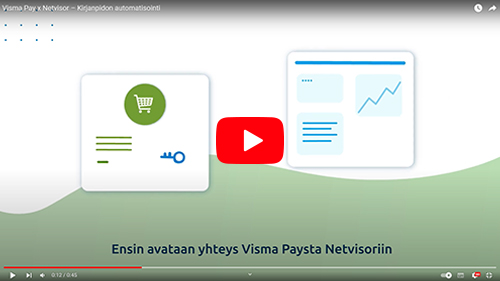 Visma Pay x Netvisor - Kirjanpidon automatisointi