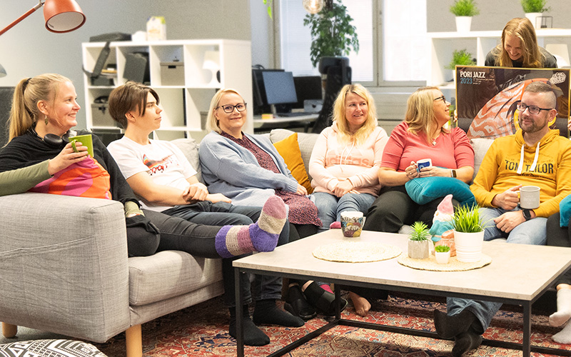 Visma Pay henkilöstöä